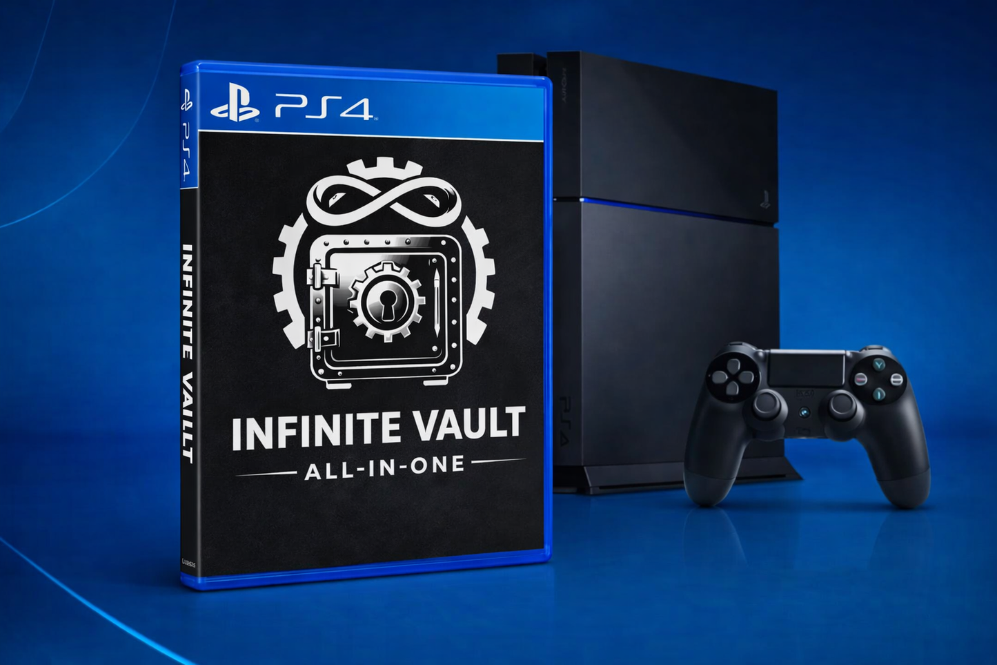 InfiniteVault™ PS4 Unlock Disc