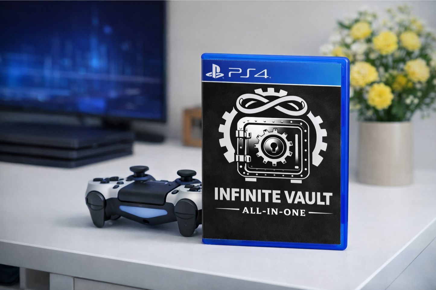 InfiniteVault™ PS4 Unlock Disc