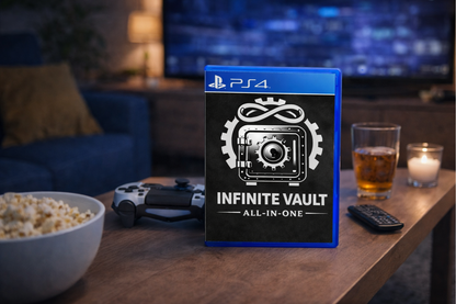 InfiniteVault™ PS4 Unlock Disc